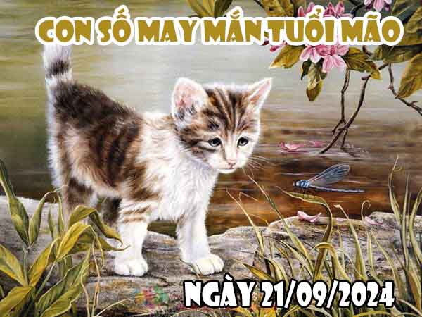 Nhận định con số may mắn tuổi Mão ngày 21/9/2024 thứ 7 hôm nay