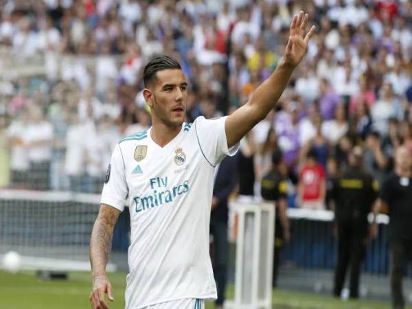 Theo Hernandez trong màu áo Real Madrid