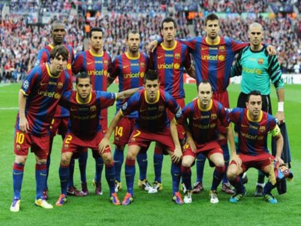 Khám phá đội hình Barca 2011 vô địch Champions League